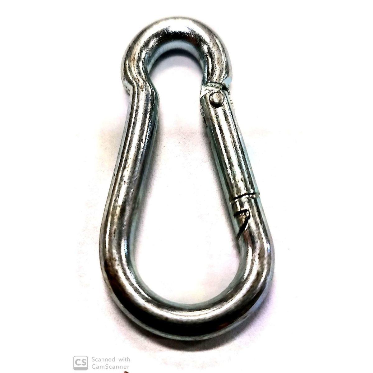 Moschettoni pompiere 6x60