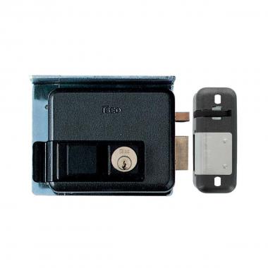 Serratura iseo scr/cil 50 sx c/piastra art.525020505