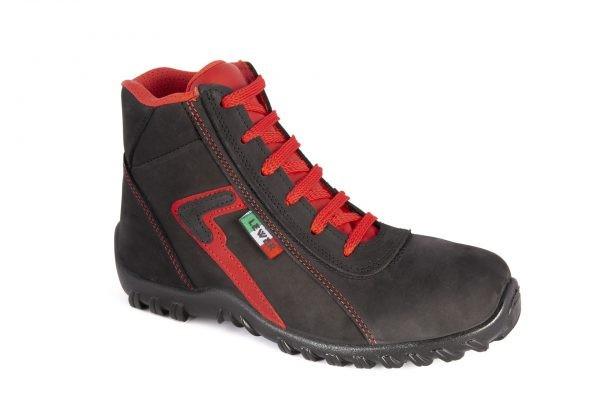 Scarpa  polacco pelle fiore mod. dp2n s3