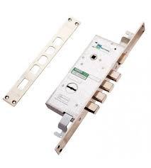 SERRATURA INFILARE DOPPIA MAPPA MOTTURA 1/2 GIRO REVERSIBILE ART.72140 mm47